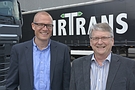 Skandinavien-Logistik: Hans Joergen Hansen (links) und Hans David